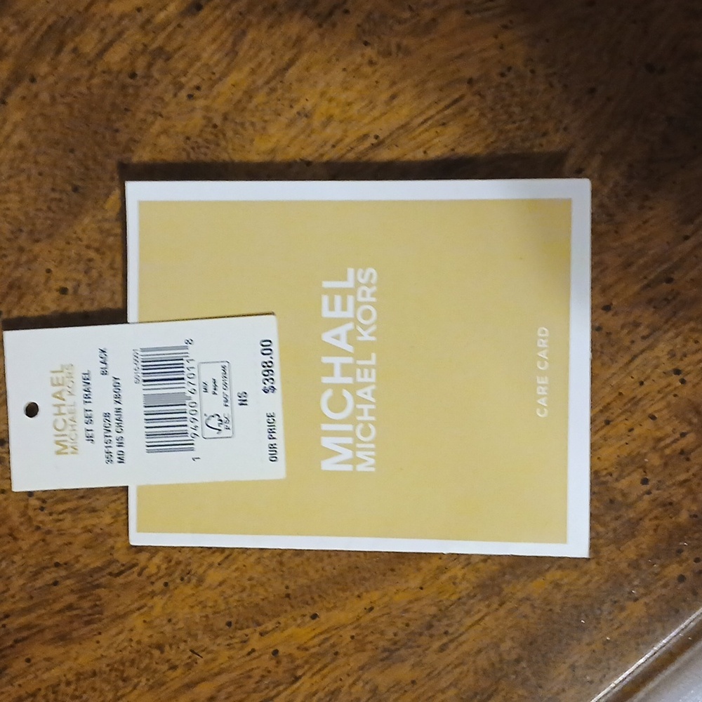 Michael Kors Gray and Black Messenger Bag - Picture 14 of 15